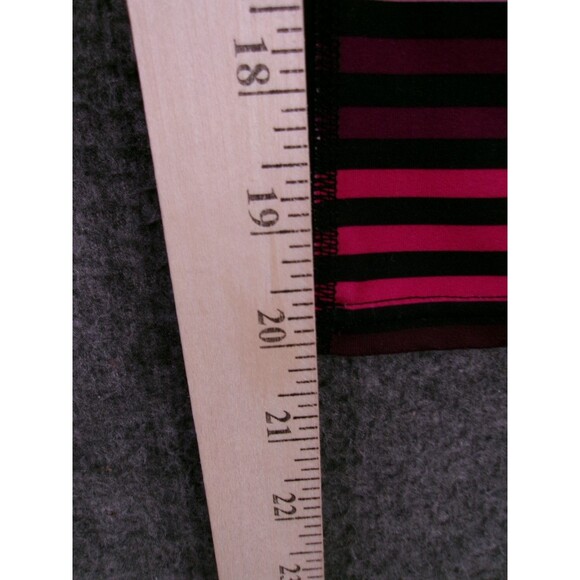 GAP Fit Pants Women Small Purple Striped Athleisure Workout Causal Preppy - Picture 6 of 13